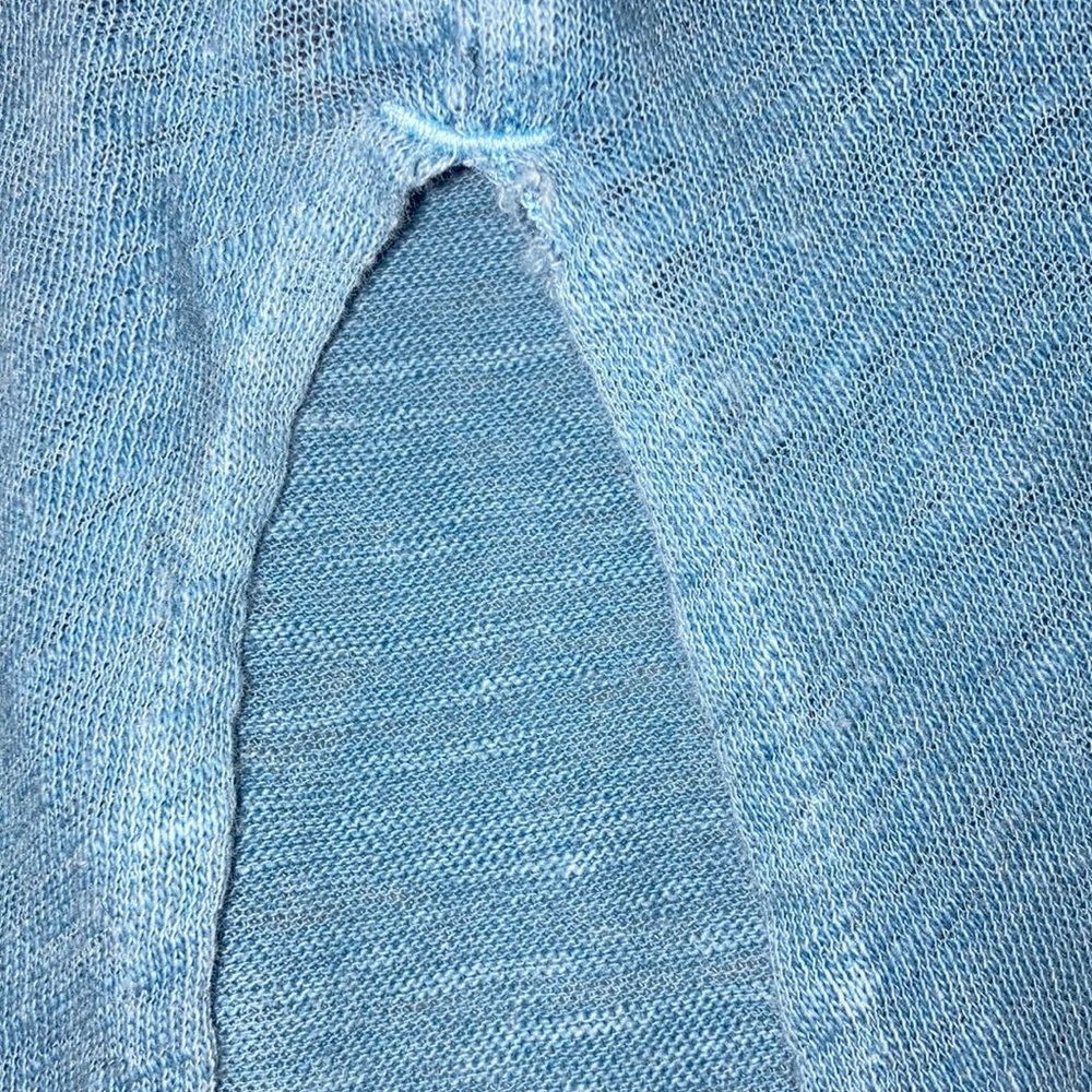 SOLD 🎉 Free People Blue Aster Henley Tunic - Picture 6 of 9
